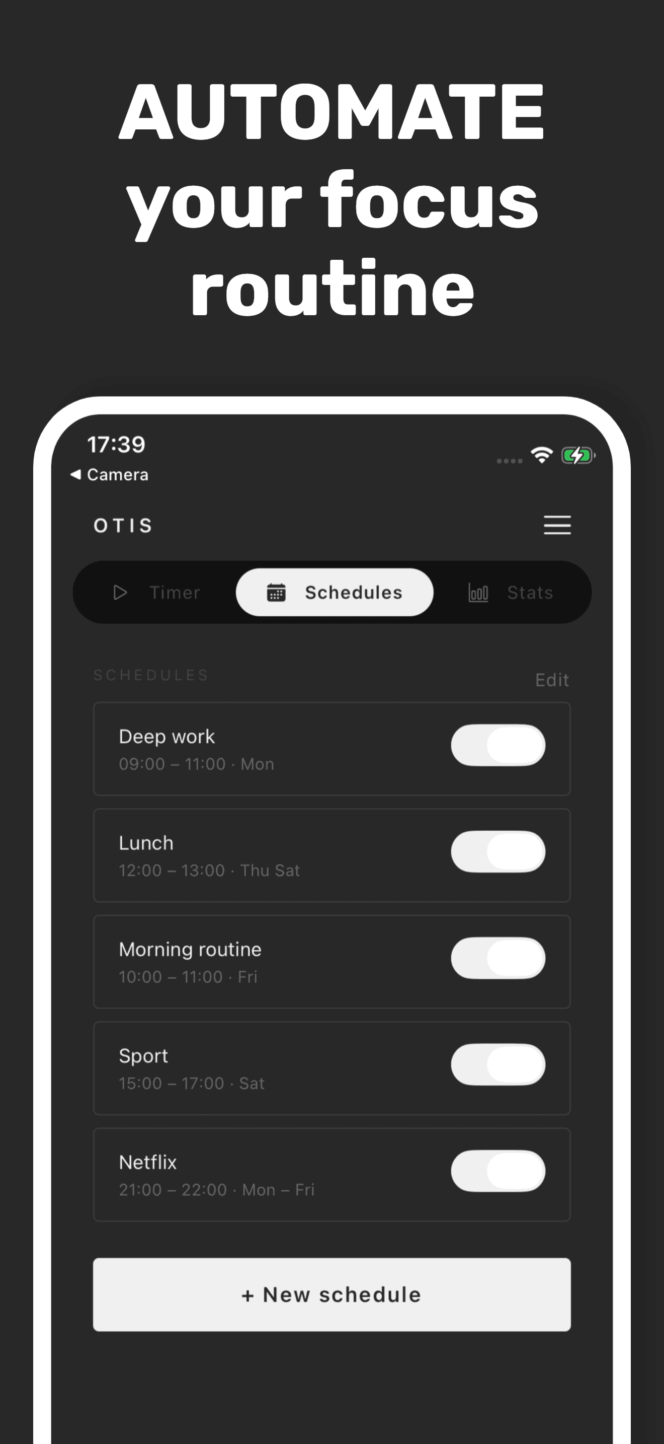 Otis app screenshot 3